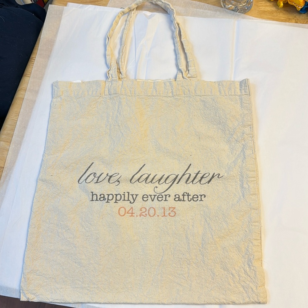 🛍️15/$10🛍️clean shopping/tote bag , folds for easy pocketbook storage , car